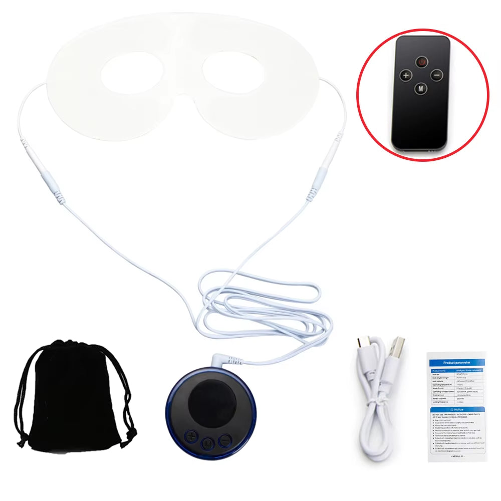 EMS Microcurrent Eye Beauty Massager Face Lift Skin Tightening Anti-Wrinkle Muscle Stimulator Dark Circle Removal Device