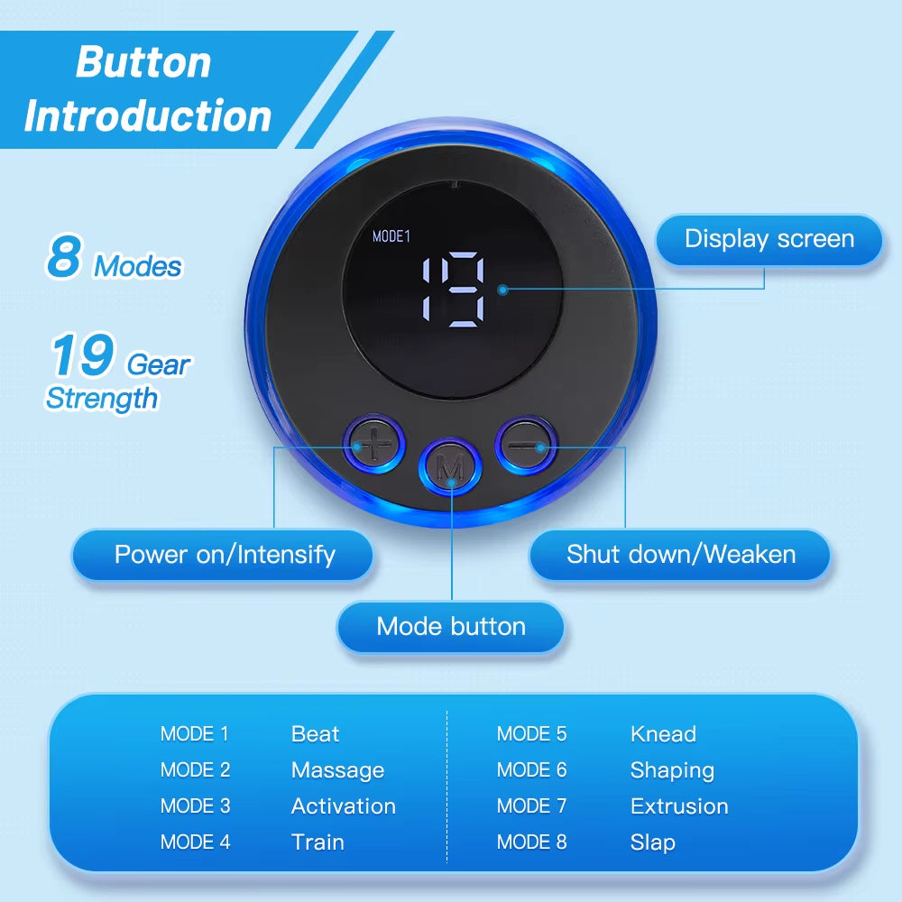 EMS Microcurrent Eye Beauty Massager Face Lift Skin Tightening Anti-Wrinkle Muscle Stimulator Dark Circle Removal Device