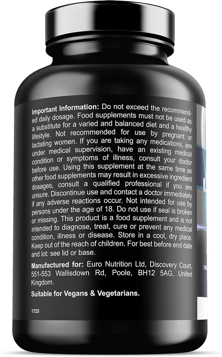 L Carnitine - 1000Mg L-Carnitine Tartrate Supplement for Men and Women - Vegetarian & Vegan Carnitine Capsules - 2 Month Supply of L Carnitine 1000Mg (120 Capsules)