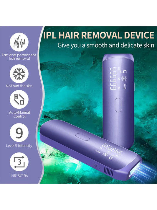 Linkify Portable IPL Laser Hair Removal Mobile Phone with Ice Cold, Laser Hair Removal Device