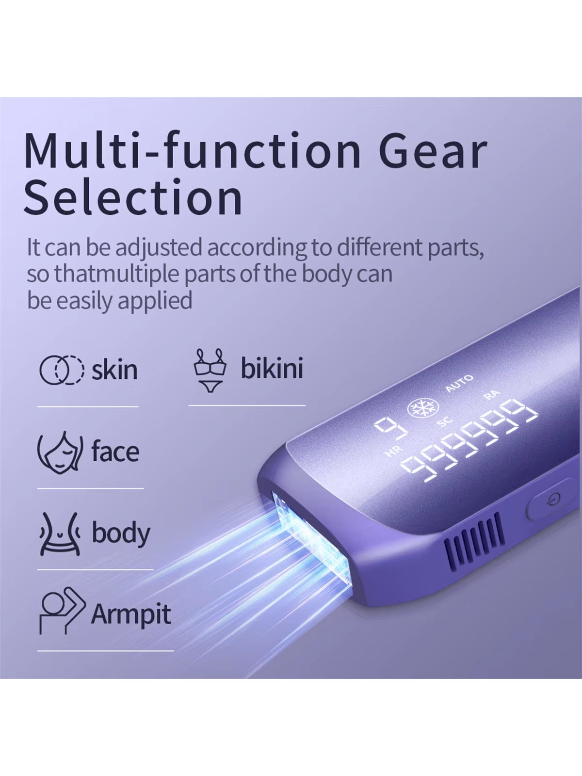 Linkify Portable IPL Laser Hair Removal Mobile Phone with Ice Cold, Laser Hair Removal Device