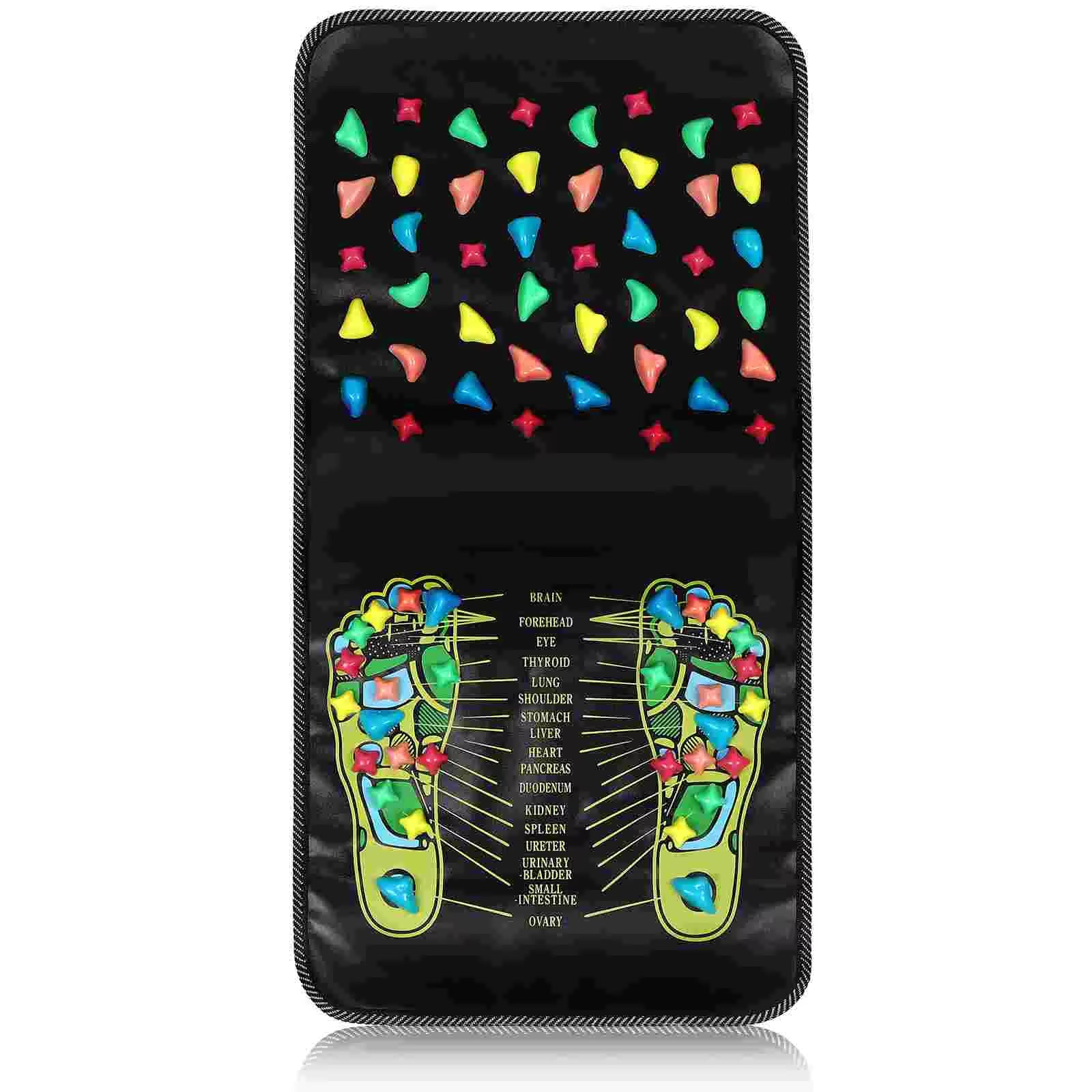 Foot Massage Cushion Feet Massager Machine Acupressure Mat Spa Bath Device Reflexology Sole Home Use Stone Tool Footbath